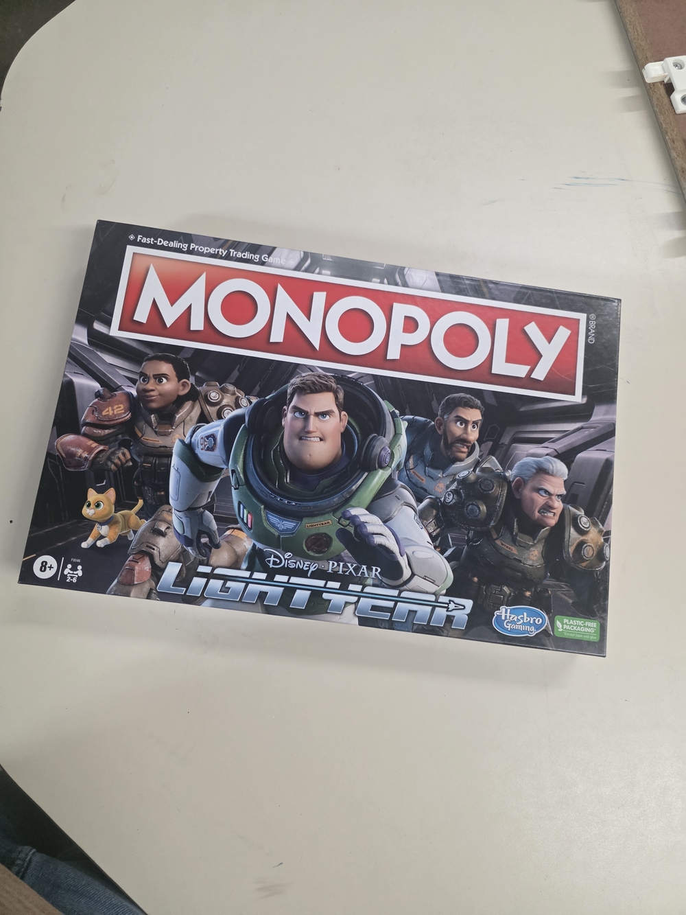 Hasbro Monopoly Lightyear Board Game - Red, Black, Blue